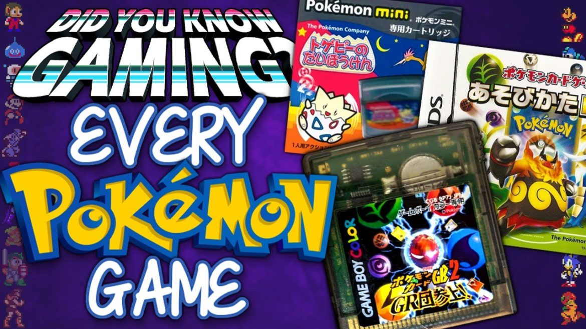 EVERY Pokemon Game That Never Left Japan (30+ Games) EVERY Pokemon Game That Never Left Japan (30+ Games)