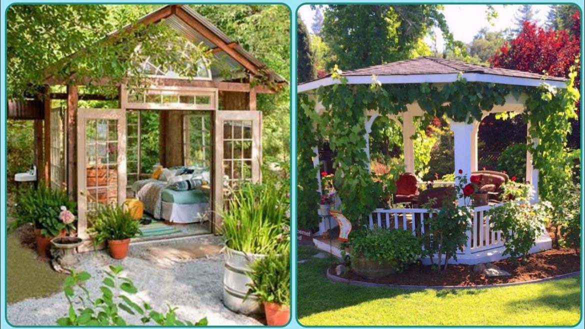 Latest Trendy Garden Gazebo Designs