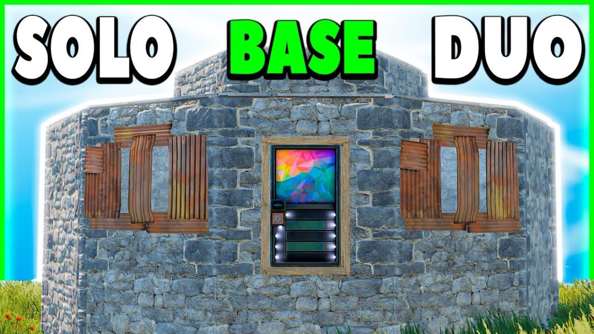''The EASIEST'' - Solo/Duo RUST BASE DESIGN 2022