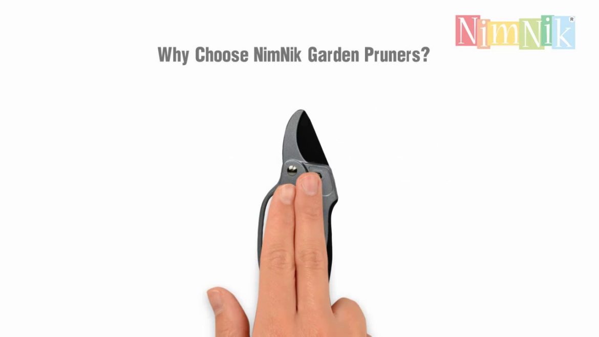 Garden Pruning Shears - Professional Heavy Duty Gardening Tools by NimNik