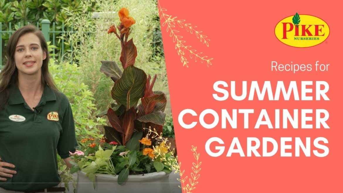 Container Garden Recipes for Summer Container Garden Recipes for Summer