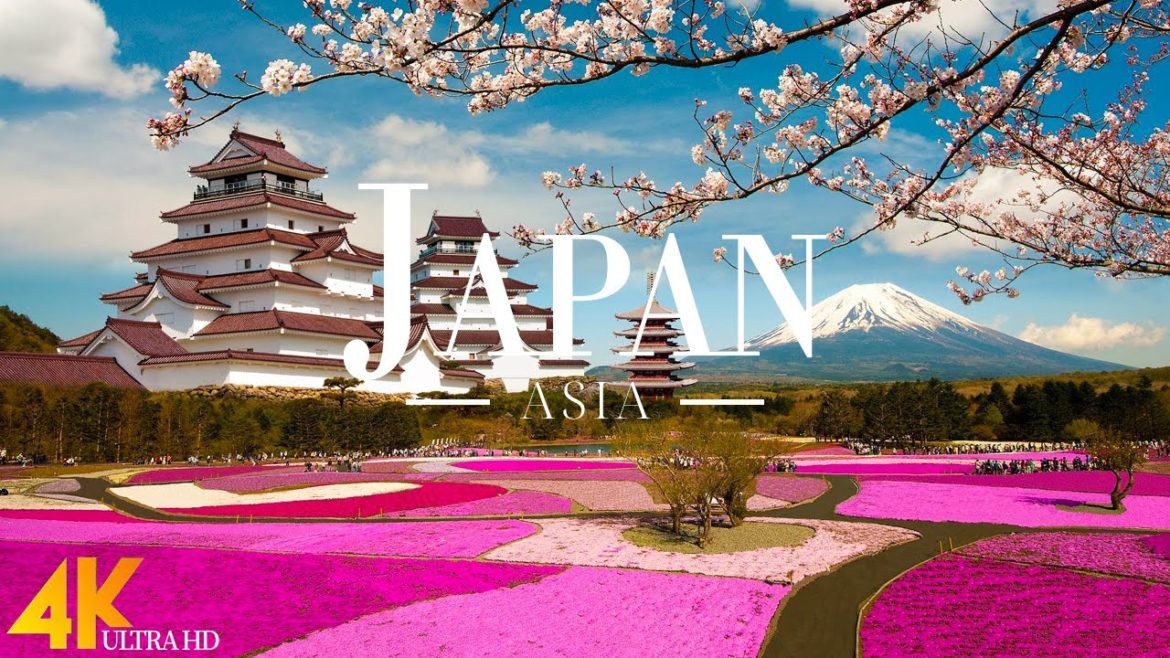 Japan 4K - Relaxing Music Along With Beautiful Nature Videos (4K Video Ultra HD)
