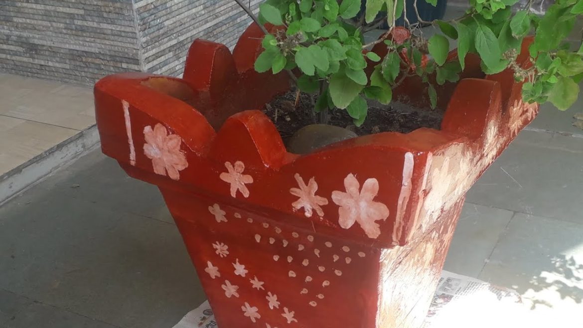 #Tulsipotpainting🎨 How to paint tulsi pot🖌tulsipot painting design #shorts #pooja #seasonalgardening #Tulsipotpainting🎨 How to paint tulsi pot🖌tulsipot painting design #shorts #pooja #seasonalgardening
