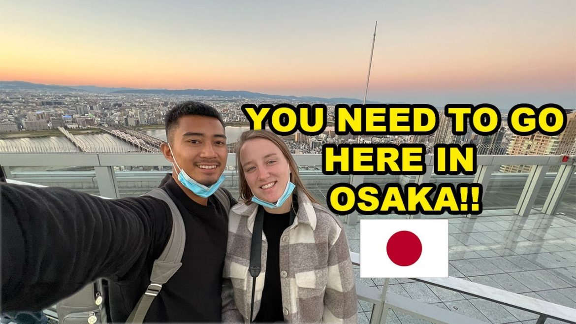 OSAKA MUST VISIT SPOTS NOW JAPAN IS OPEN! - UMEDA SKY BUILDING & OSAKA CASTLE 2022 🇯🇵