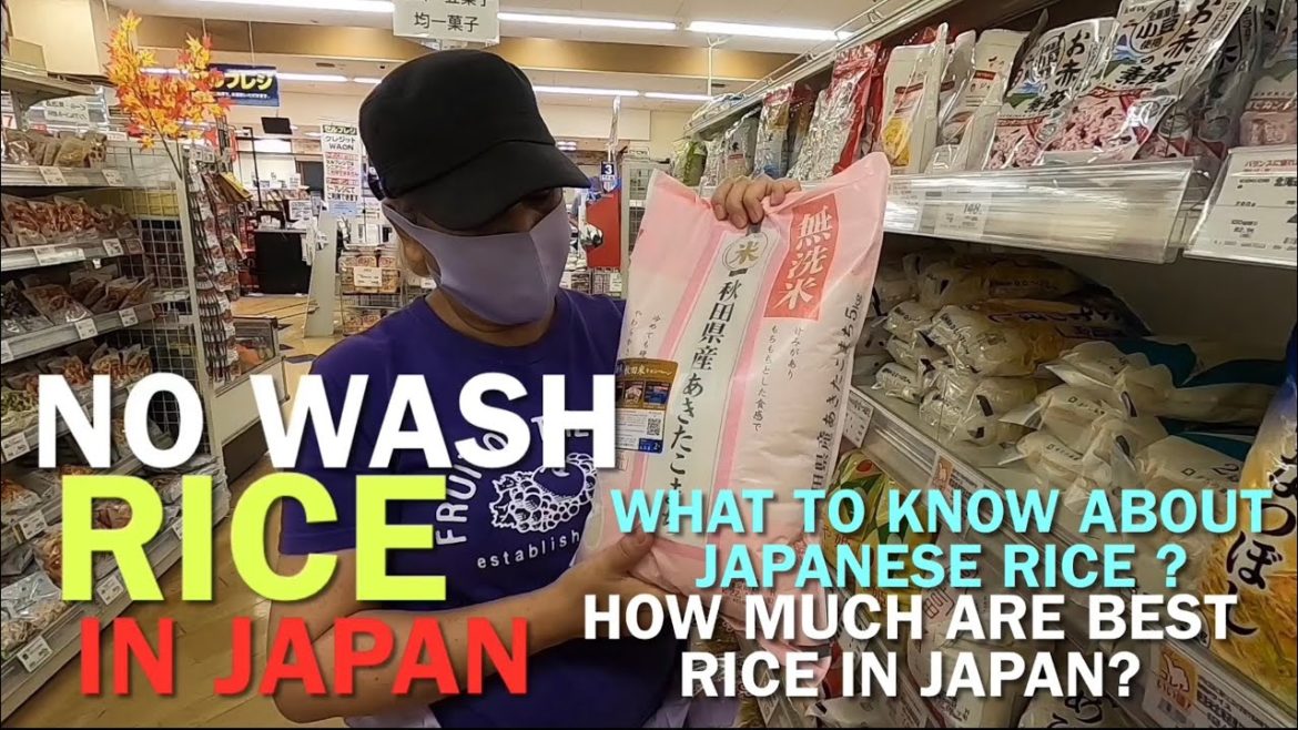 "NO WASH RICE" In JAPAN + Buying HOW MUCH? What To Know About JAPANESE RICE YR2#53