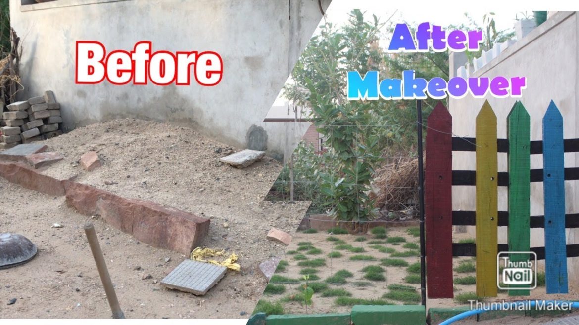 Garden Makeover/Outdoor Garden Transformation on a budget/Live with what you Love DYH