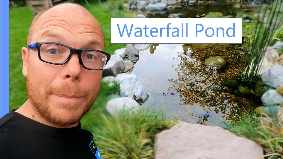 Garden Pond with Waterfall Design Garden Pond with Waterfall Design