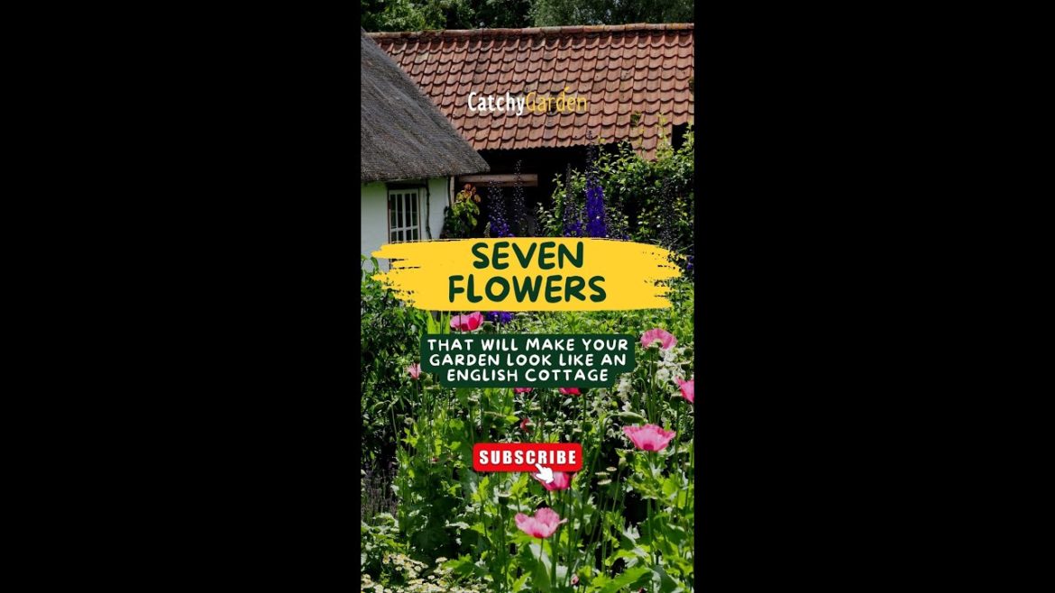 Here Are Seven Flowers That Will Make Your Garden Look Like an English Cottage 🌳🌷// #short #shorts