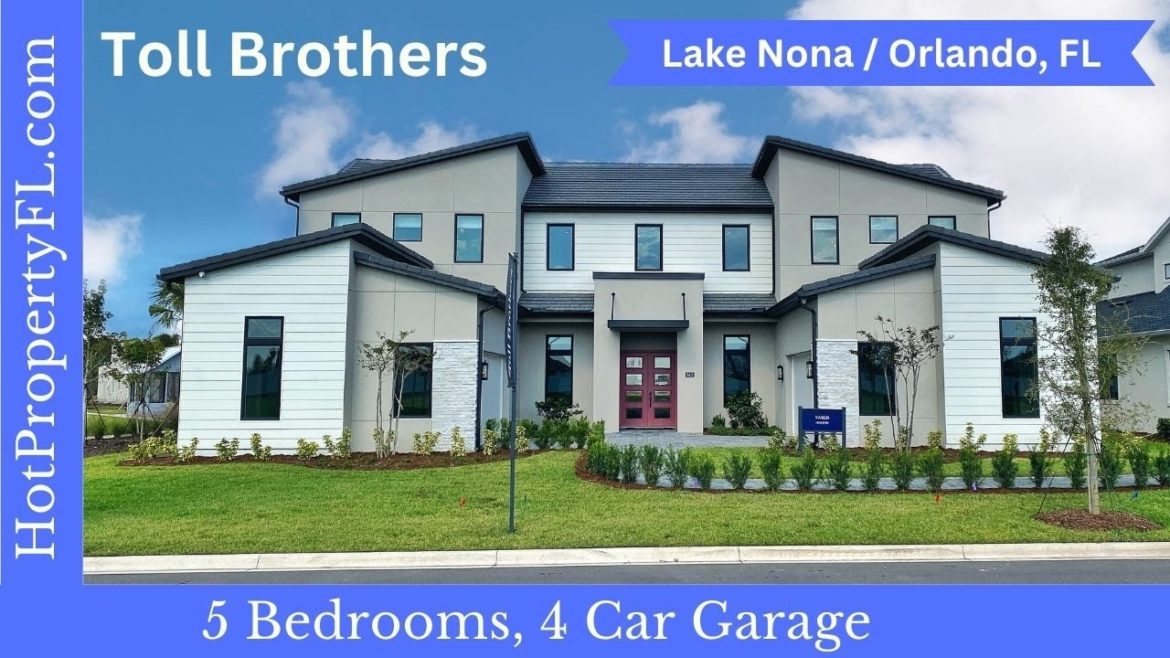 New Home Tour | Toll Brothers | Lake Nona / Orlando, FL | Laurel Pointe / Varen Model 5,800+sq ft.