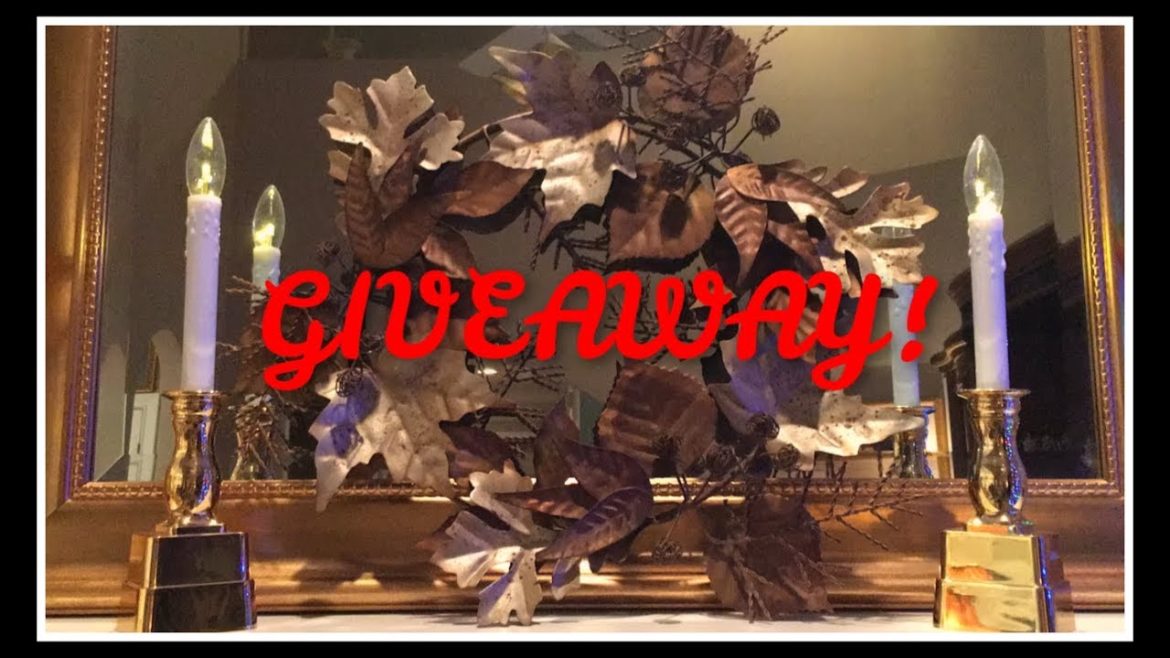 GIVEAWAY! Leaf & Berry Metal Wreath~Gardener's Supply Company