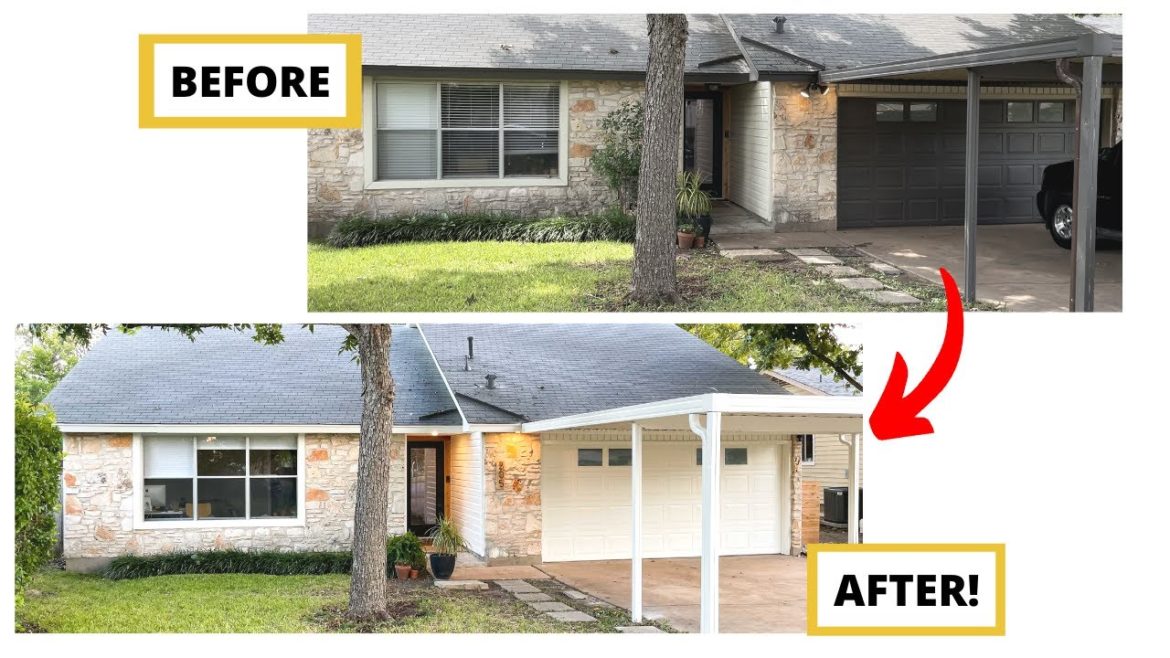 Do This To Paint Your House Like A PRO! Fresh Exterior Update With An Airless Sprayer | Maker Gray Do This To Paint Your House Like A PRO! Fresh Exterior Update With An Airless Sprayer | Maker Gray
