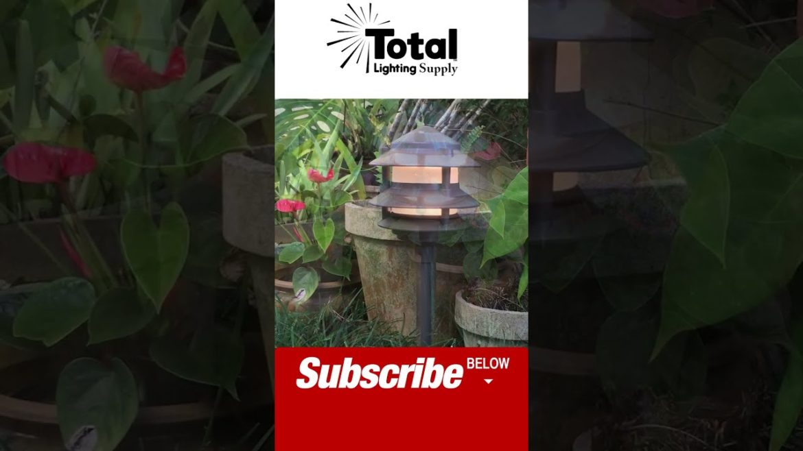 LED Pagoda Outdoor Low Voltage Light #shorts #landscapelighting #outdoorlighting #ledlighting