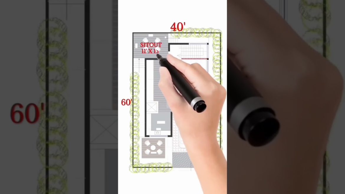 40 x 60 house plan with car parking, 40 x 60 duplex house plan, @VIP CONSTRUCTION  #episodeno #28