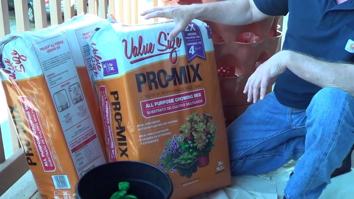 Container Gardening Soil Mix - Garden Tower