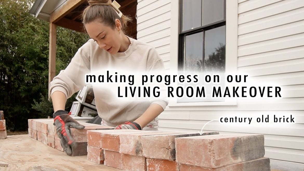 making progress on our living room renovation + behind the scenes | XO, MaCenna Vlogs