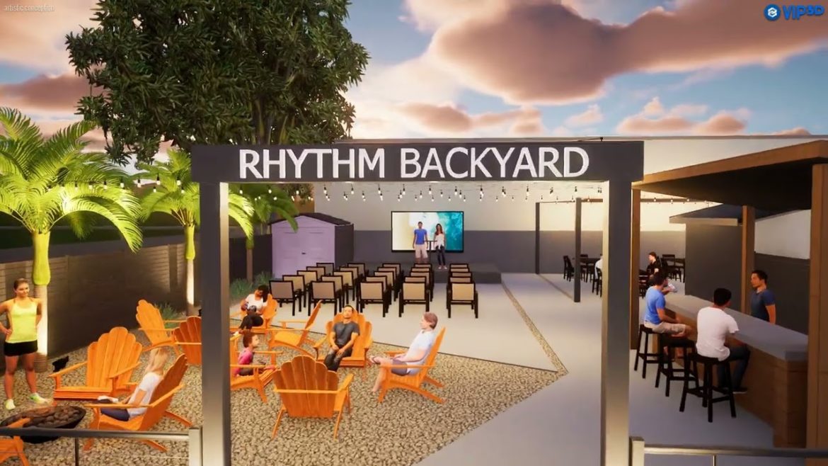 Rhythm Church "Backyard" Community Space