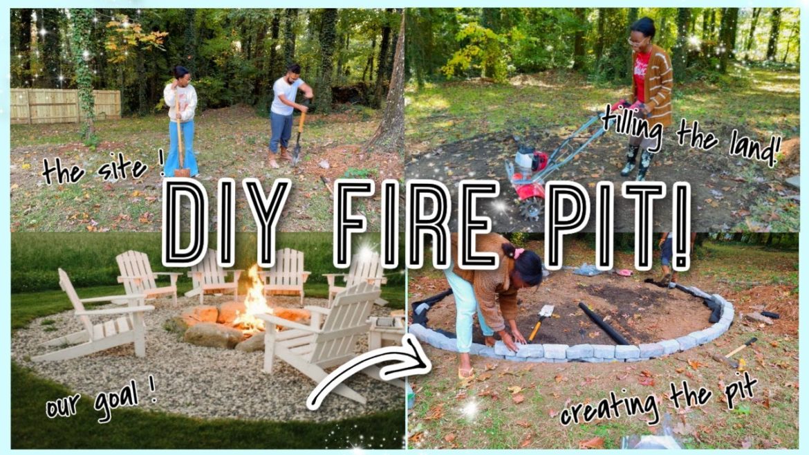 DIY FIRE PIT MAKEOVER PT 1 +Tilling the Land, Design,New Materials, Backyard Makeover 🪵🔥 #FIXERUPPER DIY FIRE PIT MAKEOVER PT 1 +Tilling the Land, Design,New Materials, Backyard Makeover 🪵🔥 #FIXERUPPER