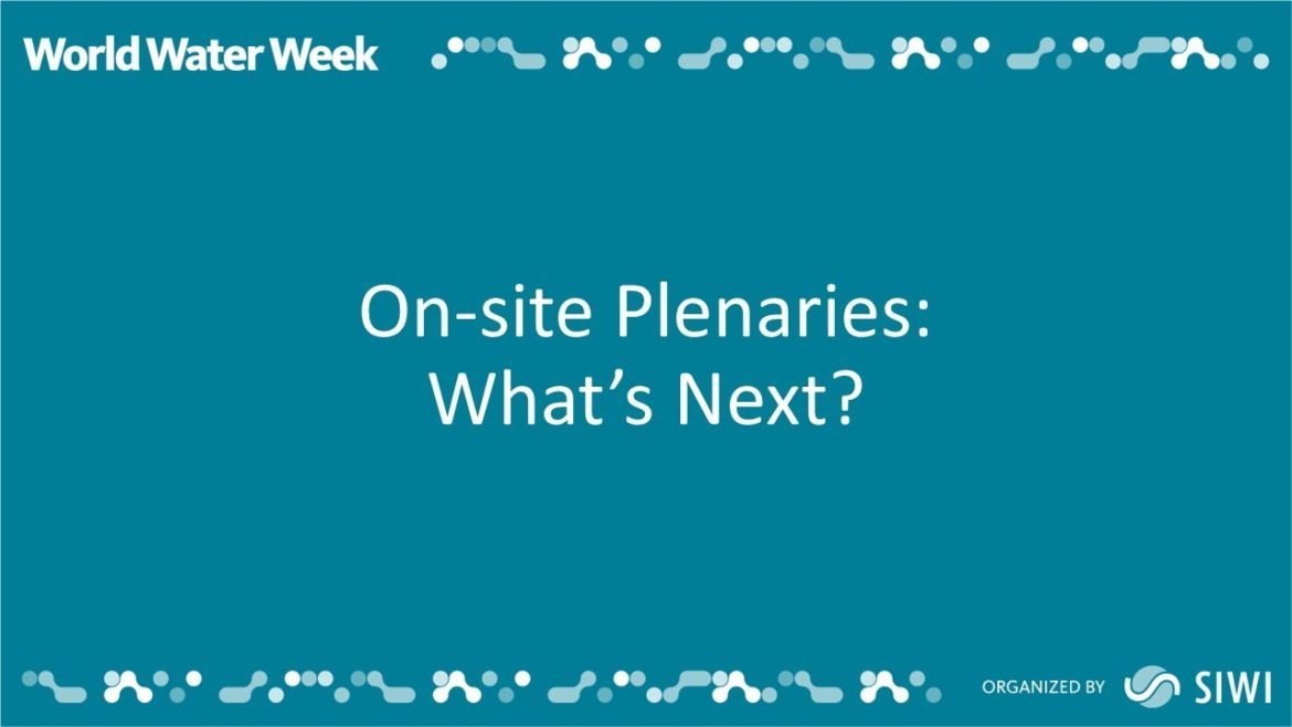 On-site Plenaries: What’s Next? On-site Plenaries: What’s Next?