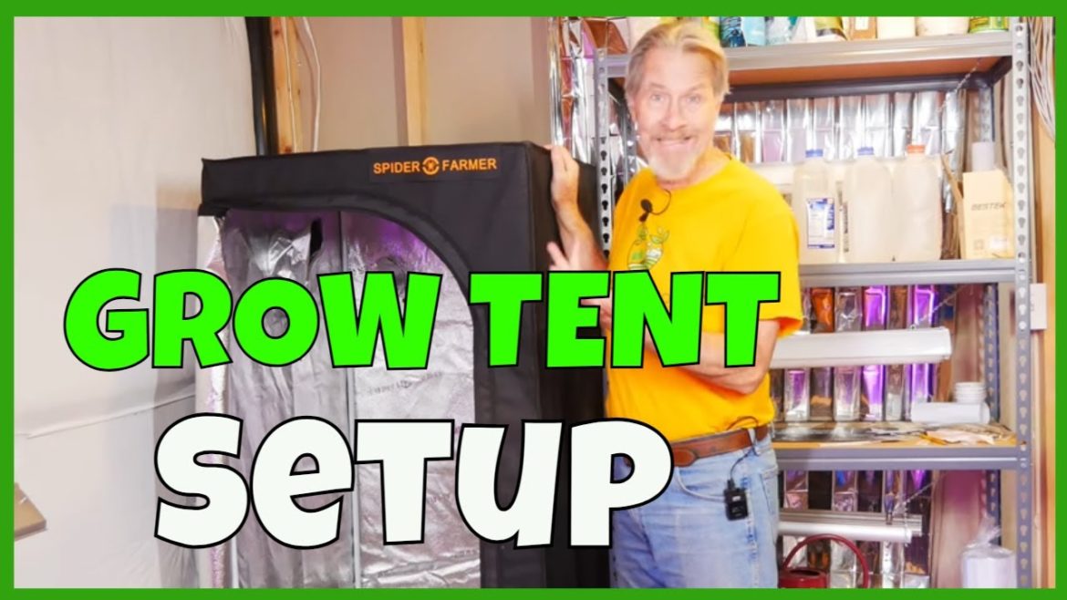 How to Set Up a Grow Tent ( Spider Farmer SF1000 Grow Tent Kit) How to Set Up a Grow Tent ( Spider Farmer SF1000 Grow Tent Kit)
