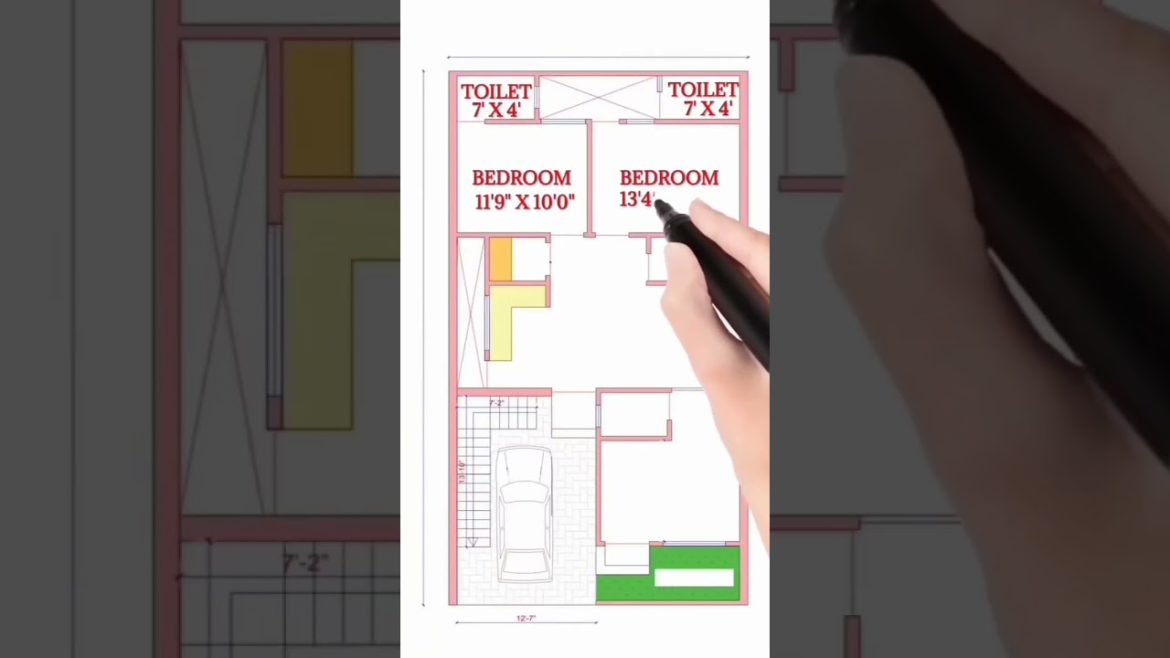 30 x 50 house design, 30 x 50, 30 x 50 square feet house plan, #episodeno #26