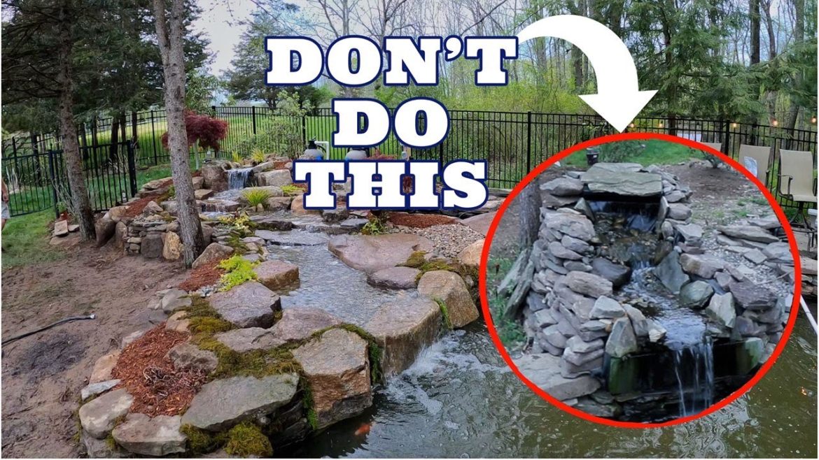 Complete WATERFALL REBUILD | VOLCANO CASCADE FAILURE