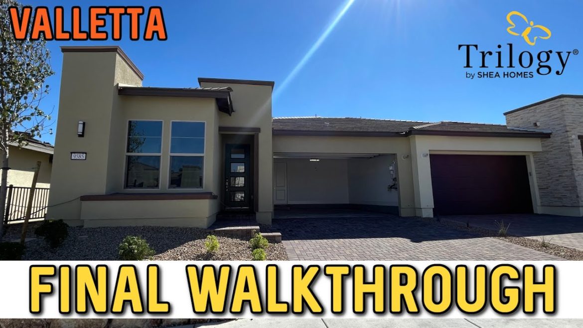 Valletta Final Walkthrough at Trilogy Sunstone by Shea Homes | 55+ Retirement Community