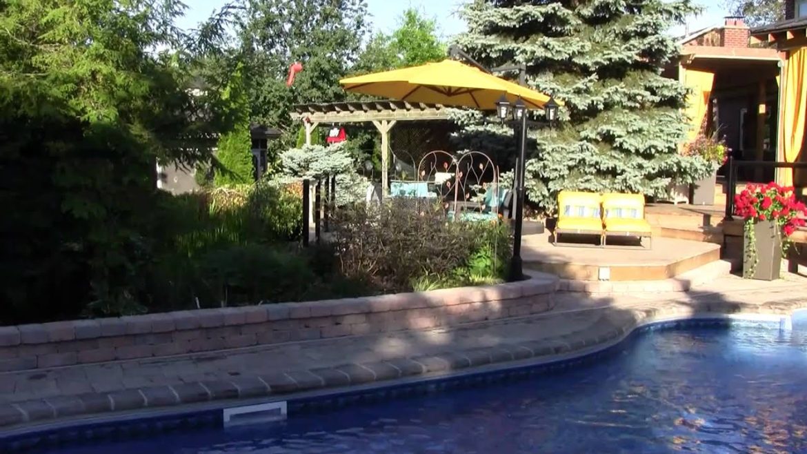 Backyard landscaping Ideas | Cabana Designs | Rainbow Landscaping | Toronto