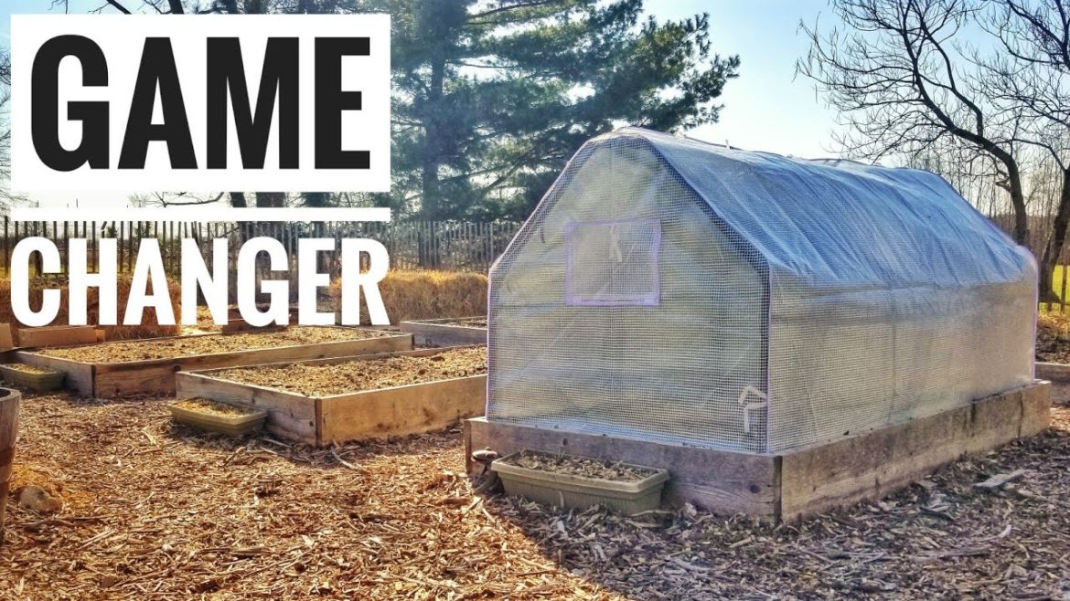 NEW GREENHOUSE SOLUTION | Perfect for Raised Bed Gardeners