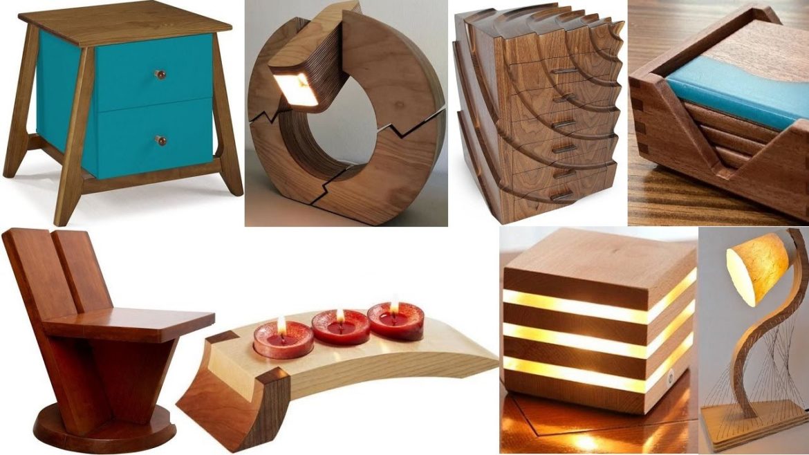 Wood furniture ideas and wooden decorative pieces ideas for home decor /Woodworking project ideas