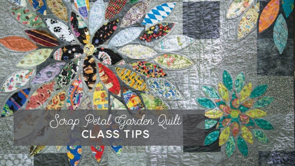 Scrap Petal Garden Tips for Class