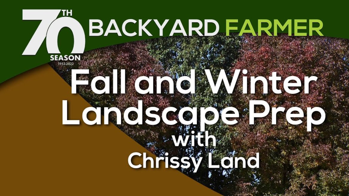 Fall Winter Landscape Prep