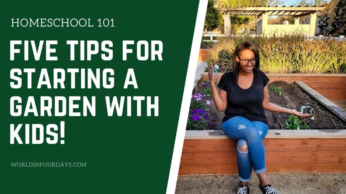 Homeschool Gardening Tips | Gardening With Kids | Starting A Garden Indoors