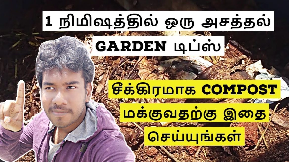 Speedup composting by adding this natural ingredient | 1 Minute Garden tips | Sakthivel organics Speedup composting by adding this natural ingredient | 1 Minute Garden tips | Sakthivel organics
