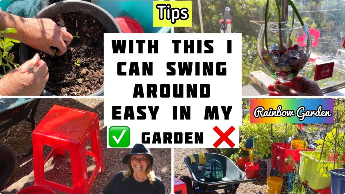 Fall Planting in Raised Bed PERFECT CHAIR Garden EASY Gardening TIPS & Filling Buckets for Free Soil