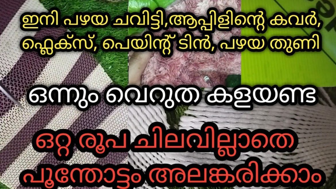 ഒറ്റ രൂപ ചിലവില്ലാതെ ചെടി നടാം/garden ideas using waste materials/garden ideas for home/gardening ഒറ്റ രൂപ ചിലവില്ലാതെ ചെടി നടാം/garden ideas using waste materials/garden ideas for home/gardening