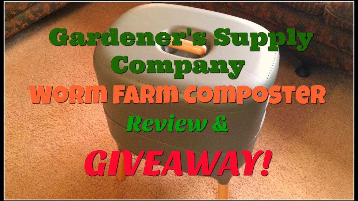 Worm Farm Composter Review & GIVEAWAY~Gardener's Supply Company