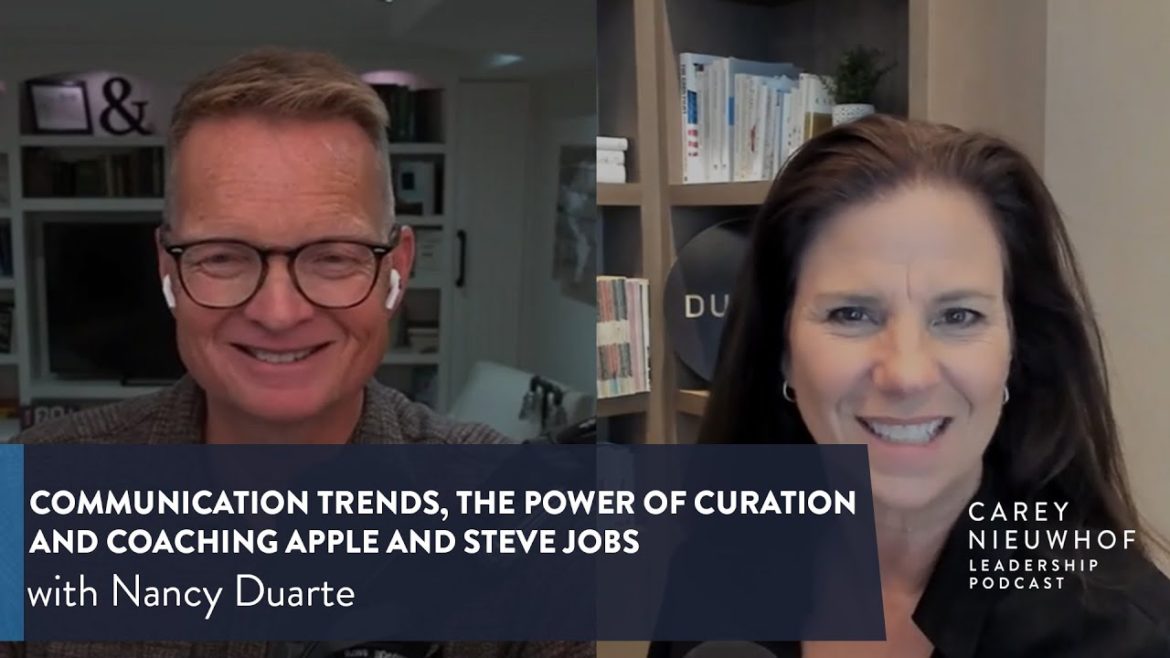 Nancy Duarte on Communication Trends, the Power of Curation and Coaching Apple and Steve Jobs