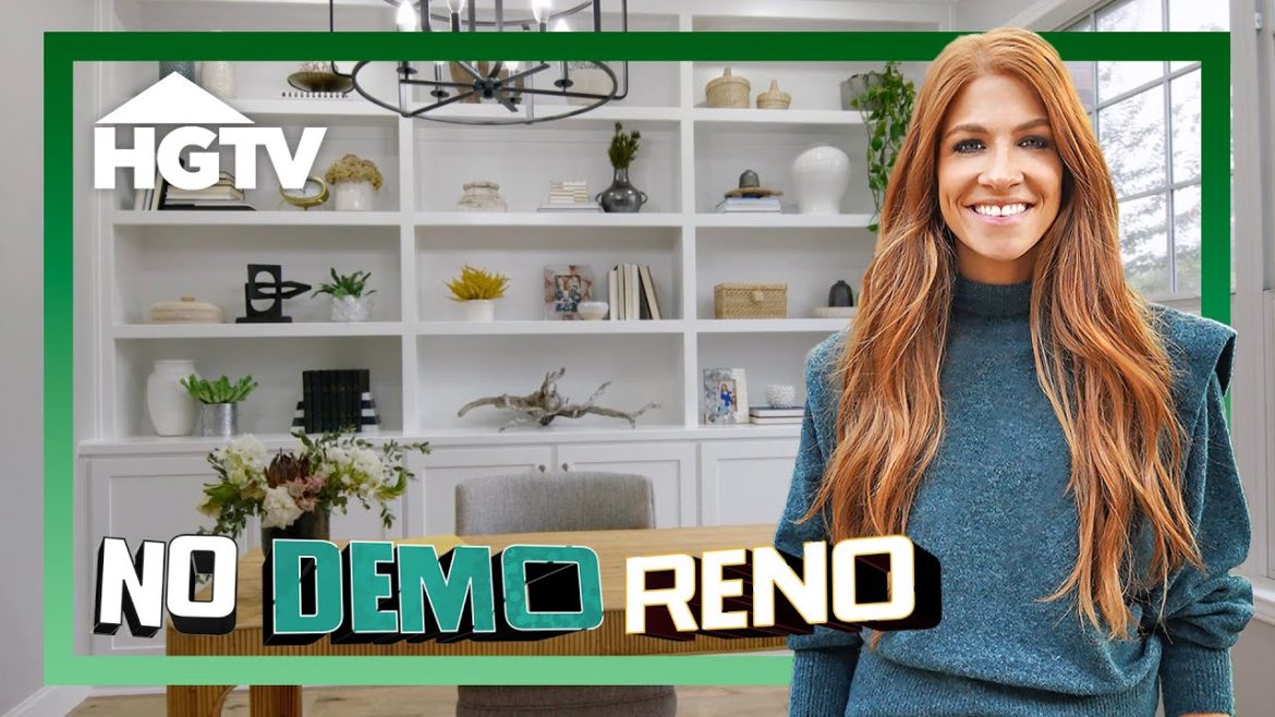 From Entry Space to Home Office | No Demo Reno | HGTV