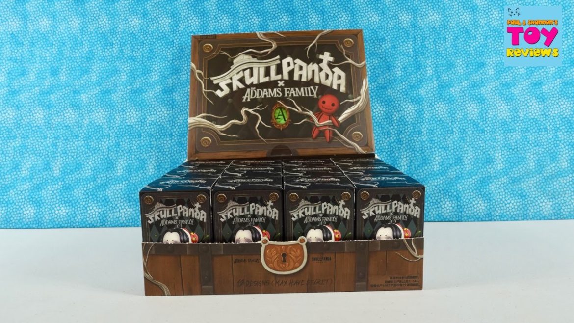 Skullpanda x Addams Family Pop Mart Blind Box Figure Unboxing | PSToyReviews Skullpanda x Addams Family Pop Mart Blind Box Figure Unboxing | PSToyReviews