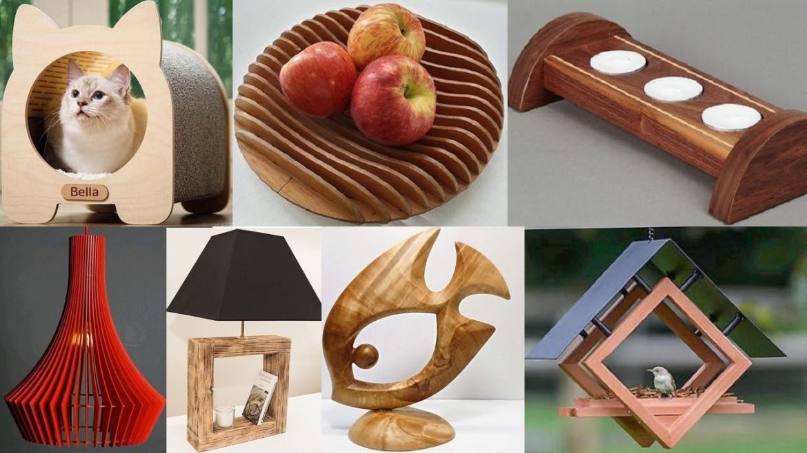 Wood furniture ideas and wooden decorative pieces ideas for home decor /Woodworking project ideas