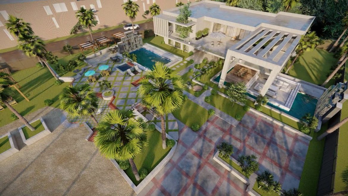 Landscape Animation of farm house | Architectural flythrough | 3D Animation | backyard landscaping Landscape Animation of farm house | Architectural flythrough | 3D Animation | backyard landscaping