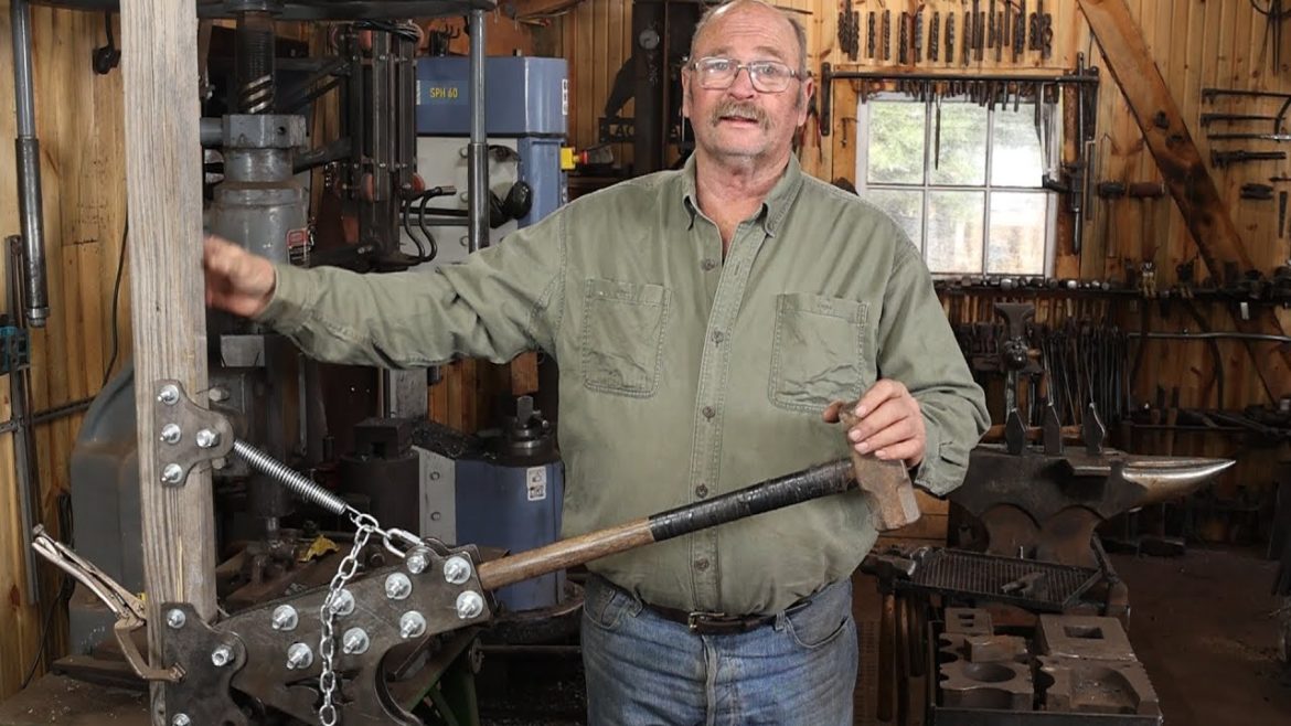The Roy Hammer - Air Assist Treadle Hammer kit