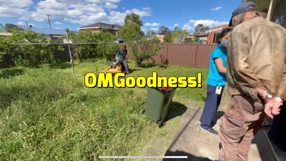 Surprise Mow Gone Wrong!