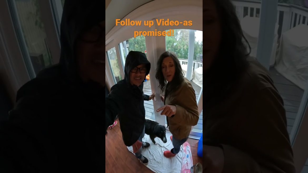 All cute and  fun until ….  Storm hits L.A.