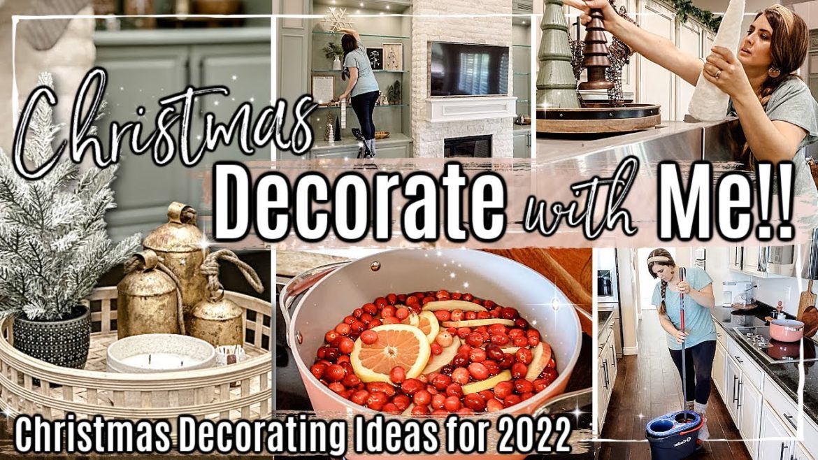 *NEW* CHRISTMAS CLEAN & DECORATE WITH ME 2022 🎄 Christmas Decorating Ideas 2022
