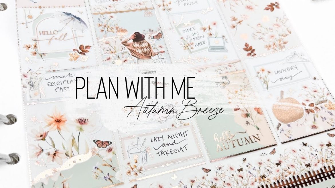 Plan with Me! “Autumn Breeze” ft. Two lil’ Bees