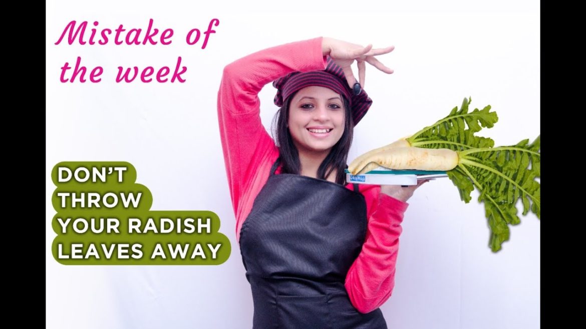 Best Use for Radish Leaves! -Dietitian Shreya