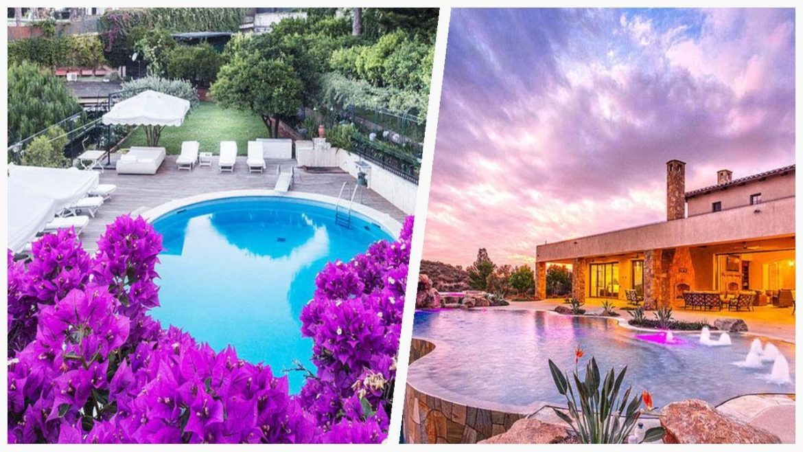 75 Mediterranean Purple Pool Design Ideas You'll Love ⭐️