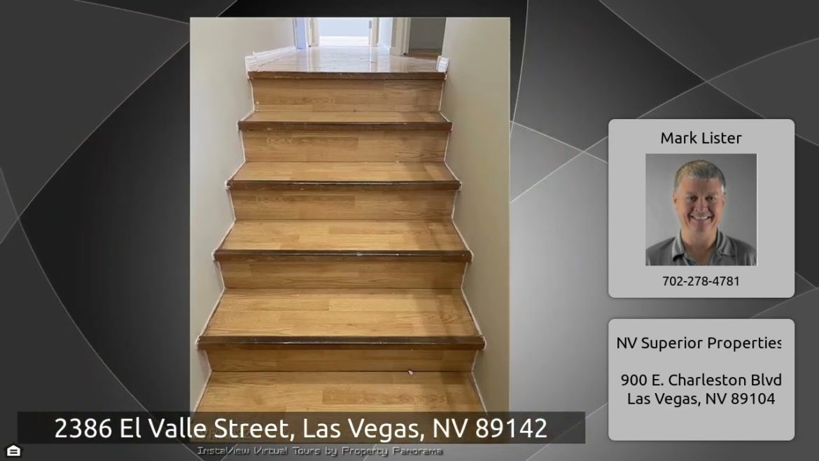 2386 El Valle Street, Las Vegas, NV 89142 2386 El Valle Street, Las Vegas, NV 89142