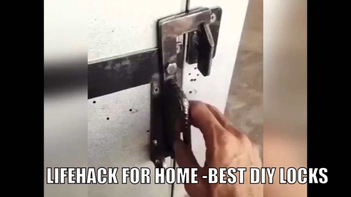 LIFEHACK FOR HOME! YOU NEVER SEEN IT! DIY LOCKS SECOND PART.
